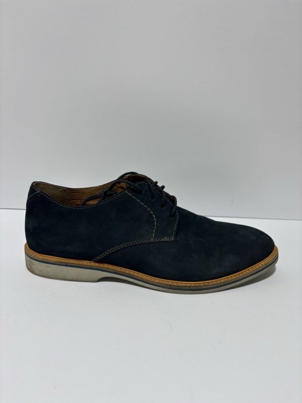 Clarks Men’s Atticus Lace Navy Oxford, Size 13 M